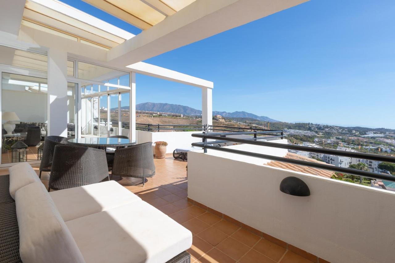 Penthouse With A Fantastic View Villa La Cala De Mijas Eksteriør bilde